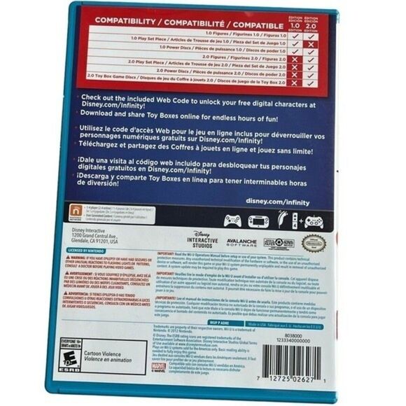 Disney Infinity -- 2.0 Edition (Nintendo Wii U, 2014) With Portal, 3 Characters - Picture 7 of 14